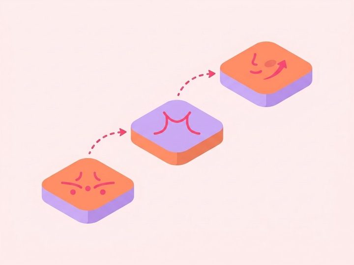 Illustration of the lymphatic pathways from face to collarbones
